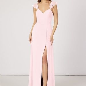 Azazie Everett Dress | Bridesmaid Dress | Blushing Pink